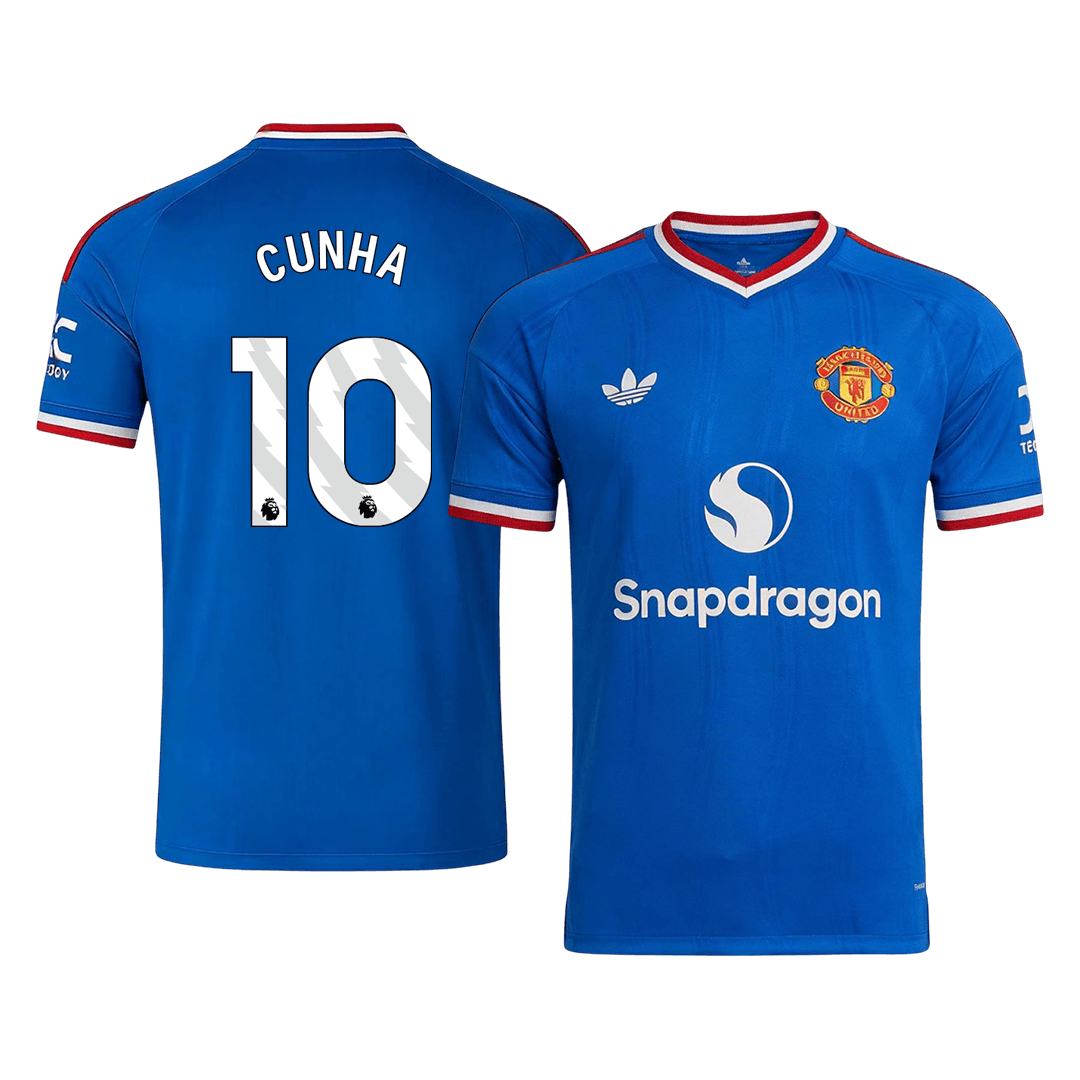 Manchester United Away Soccer Jersey 2026/27 – CUNHA #10