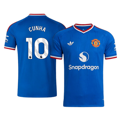 Manchester United Away Soccer Jersey 2026/27 – CUNHA #10