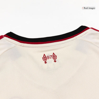 Liverpool Kids Away Soccer Full Set 2025/26 White