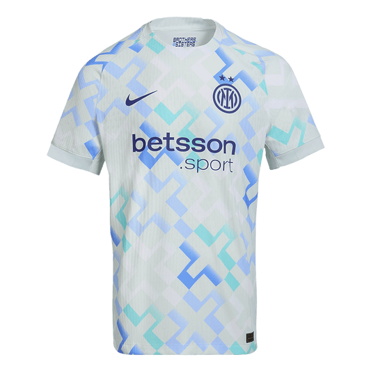 Inter Milan Mens Away Soccer Jersey 2025/26 Blue - Player Version
