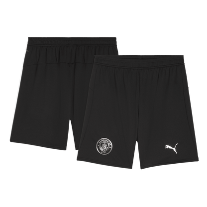 Manchester City Mens Away Soccer Shorts 2025/26 Black