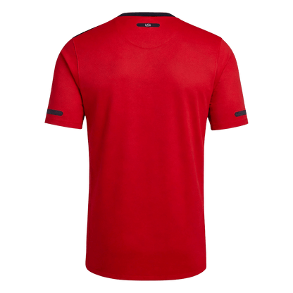 Retro USA Mens Away Soccer Jersey 2011 Red