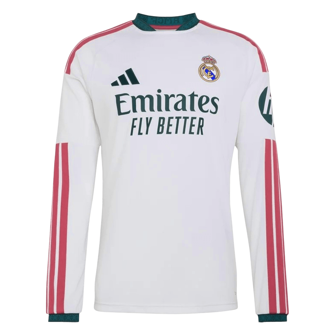 Real Madrid Home Long Sleeve Soccer Jersey 2026/27