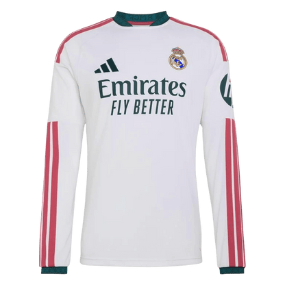 Real Madrid Home Long Sleeve Soccer Jersey 2026/27