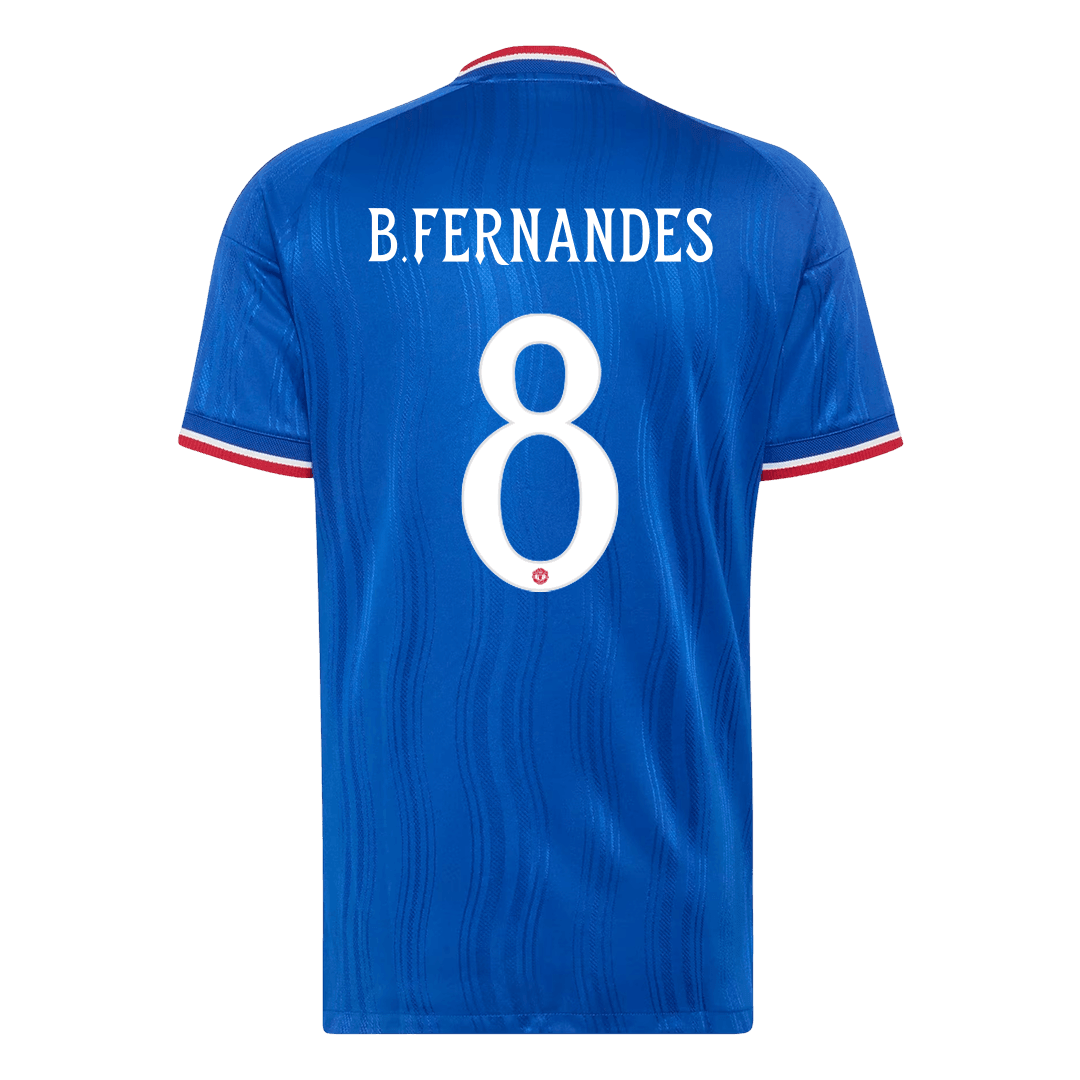 Manchester United Away Soccer Jersey 2026/27 – B. FERNANDES #8 – UCL (Player Version)