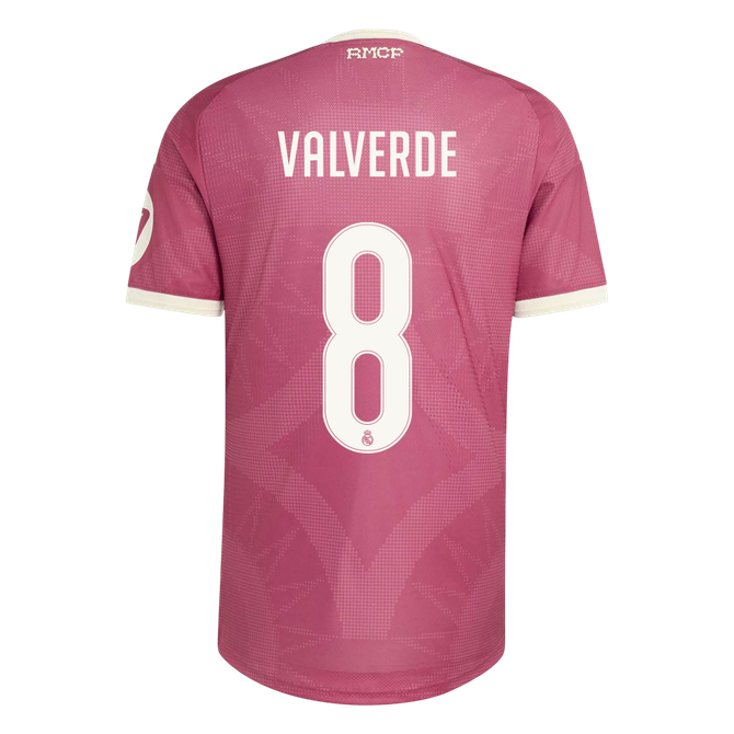 Real Madrid Third Away Soccer Jersey 2026/27 – VALVERDE #8 (Player Version)