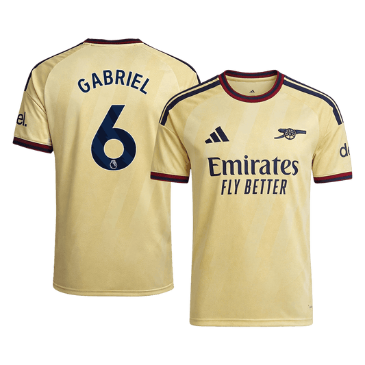 Arsenal Third Away Soccer Jersey 2026/27 – GABRIEL #6 (Player Version)
