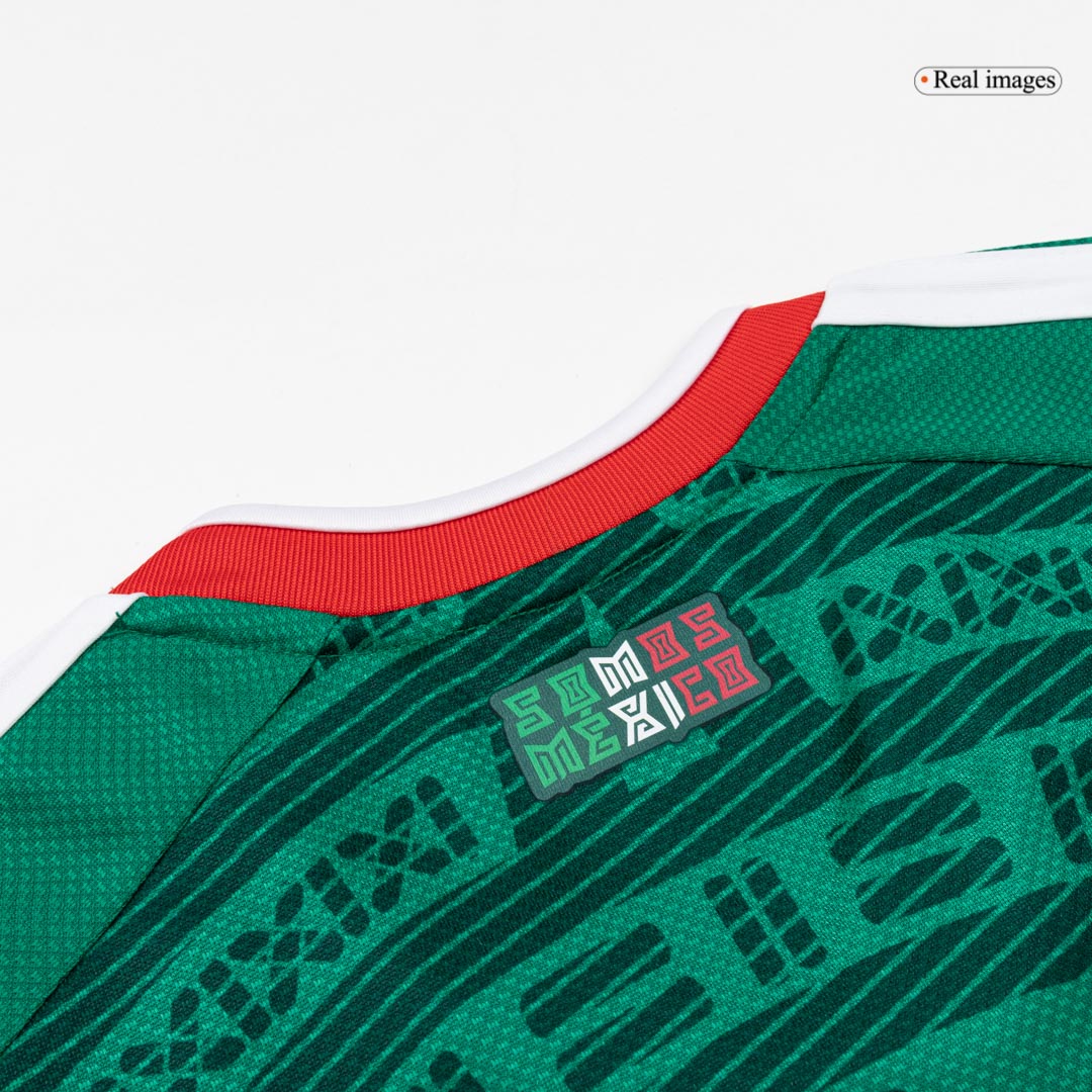 Raúl #9 Mexico Mens Home Soccer Jersey World Cup 2026 Green [PREMIUM]