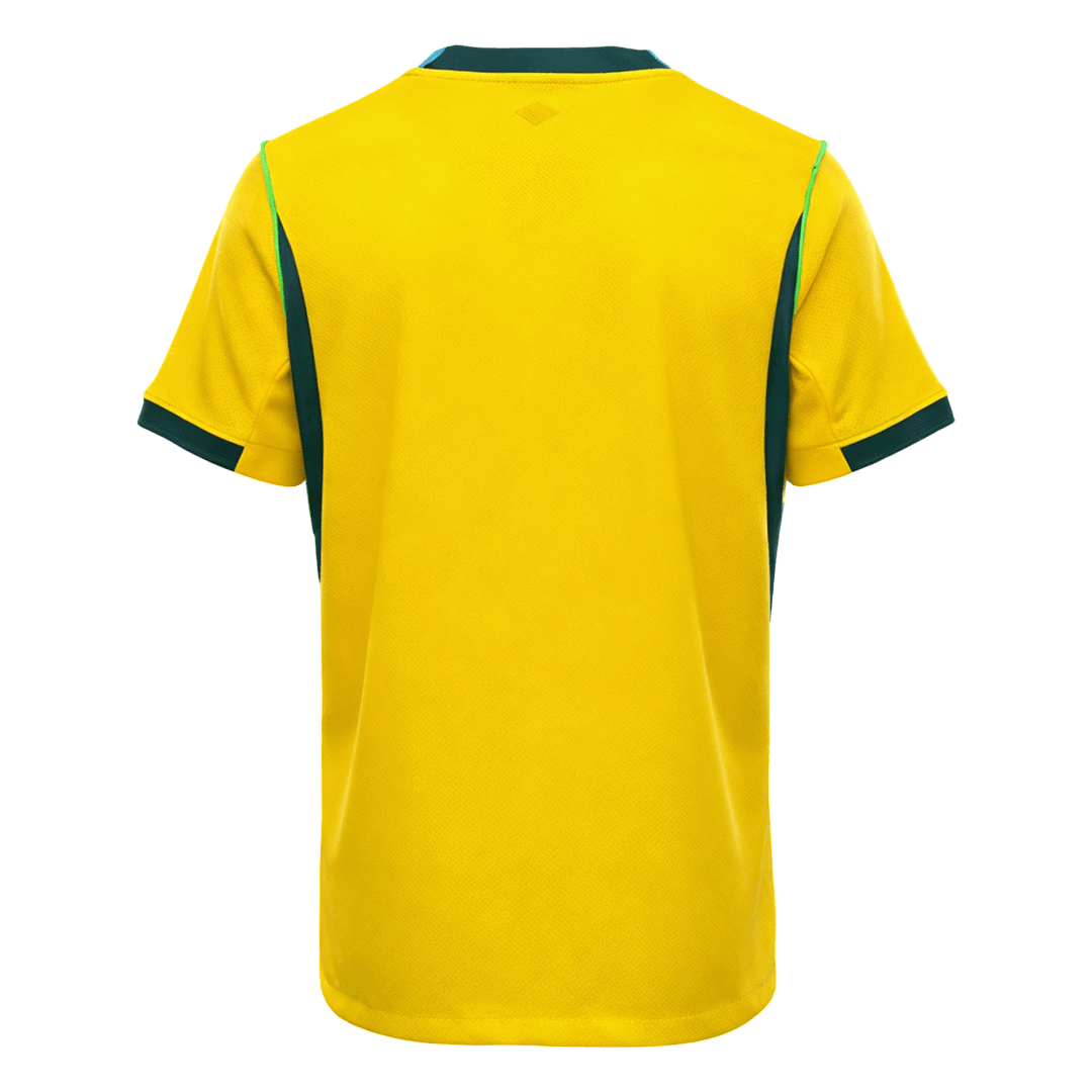 Brazil Mens Home Soccer Jersey World Cup 2026 Yellow [PREMIUM]