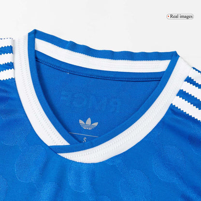BELLINGHAM #5 Real Madrid Mens Third Away Soccer Jersey 2025/26 Blue - Player Version