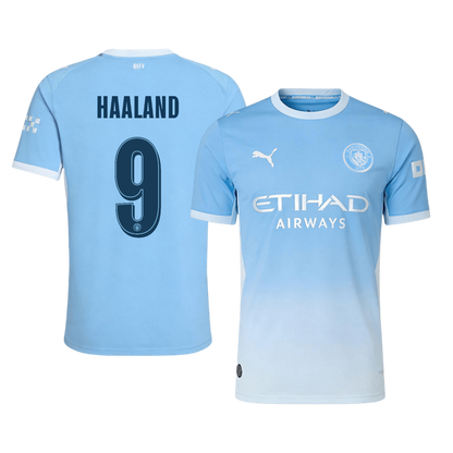 Manchester City Home Soccer Jersey 2026/27 – HAALAND #9 – UCL (Player Version)