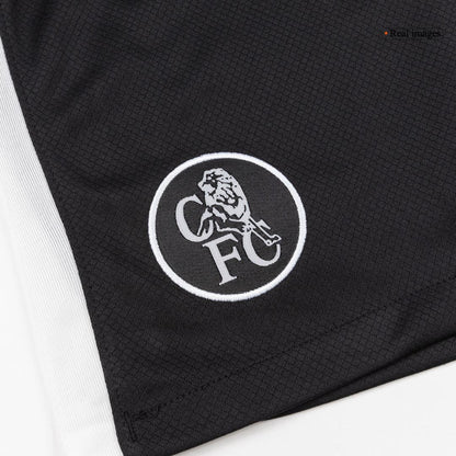 Chelsea Mens Third Away Soccer Kit 2025/26 Black