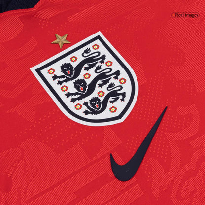 KANE #9 England Mens Away Soccer Jersey World Cup 2026 Red - Player Version