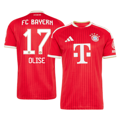 Bayern Munich Home Soccer Jersey 2026/27 – OLISE #17