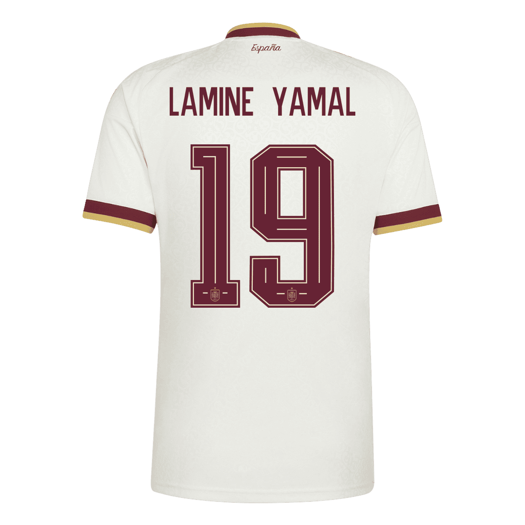 [Champion Edition] Spain Away Soccer Jersey World Cup 2026 – LAMINE YAMAL #19