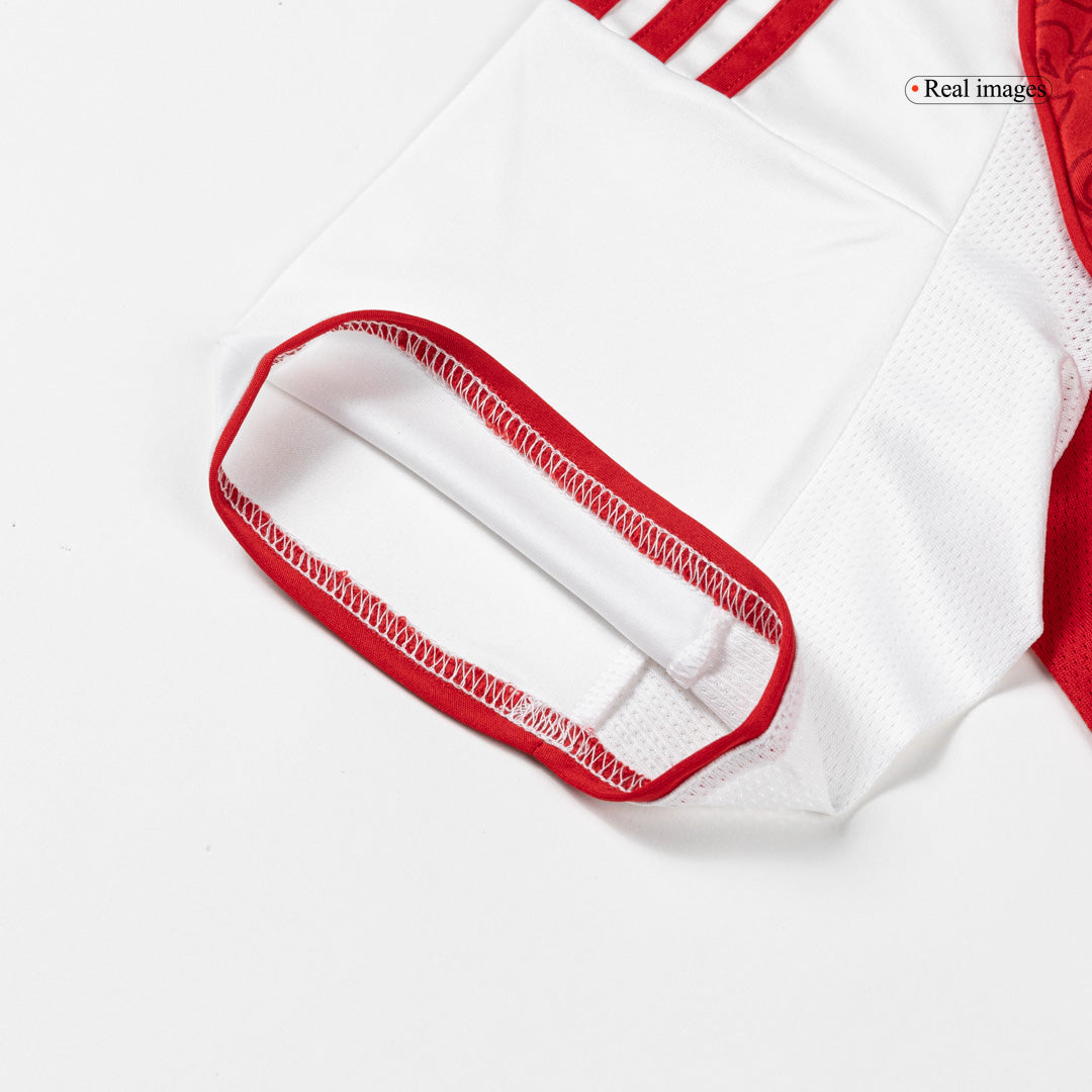 SAKA #7 Arsenal Mens Home Soccer Jersey 2025/26 Red [PREMIUM]