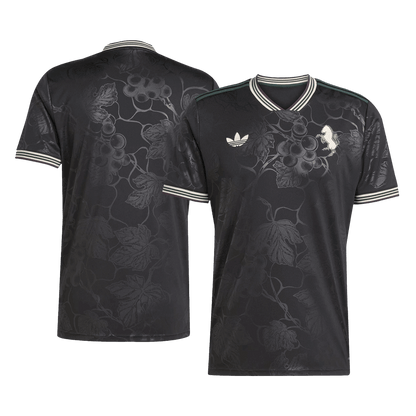 Juventus Mens Third Away Soccer Kit 2025/26 Black