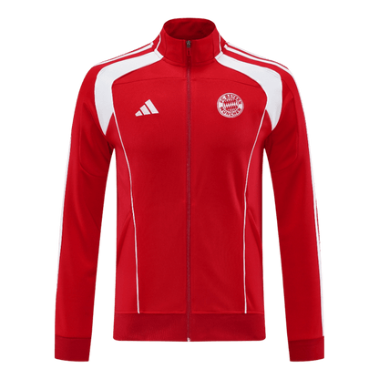 Bayern Munich Mens Training Tracksuit Kit 2025/26 Red