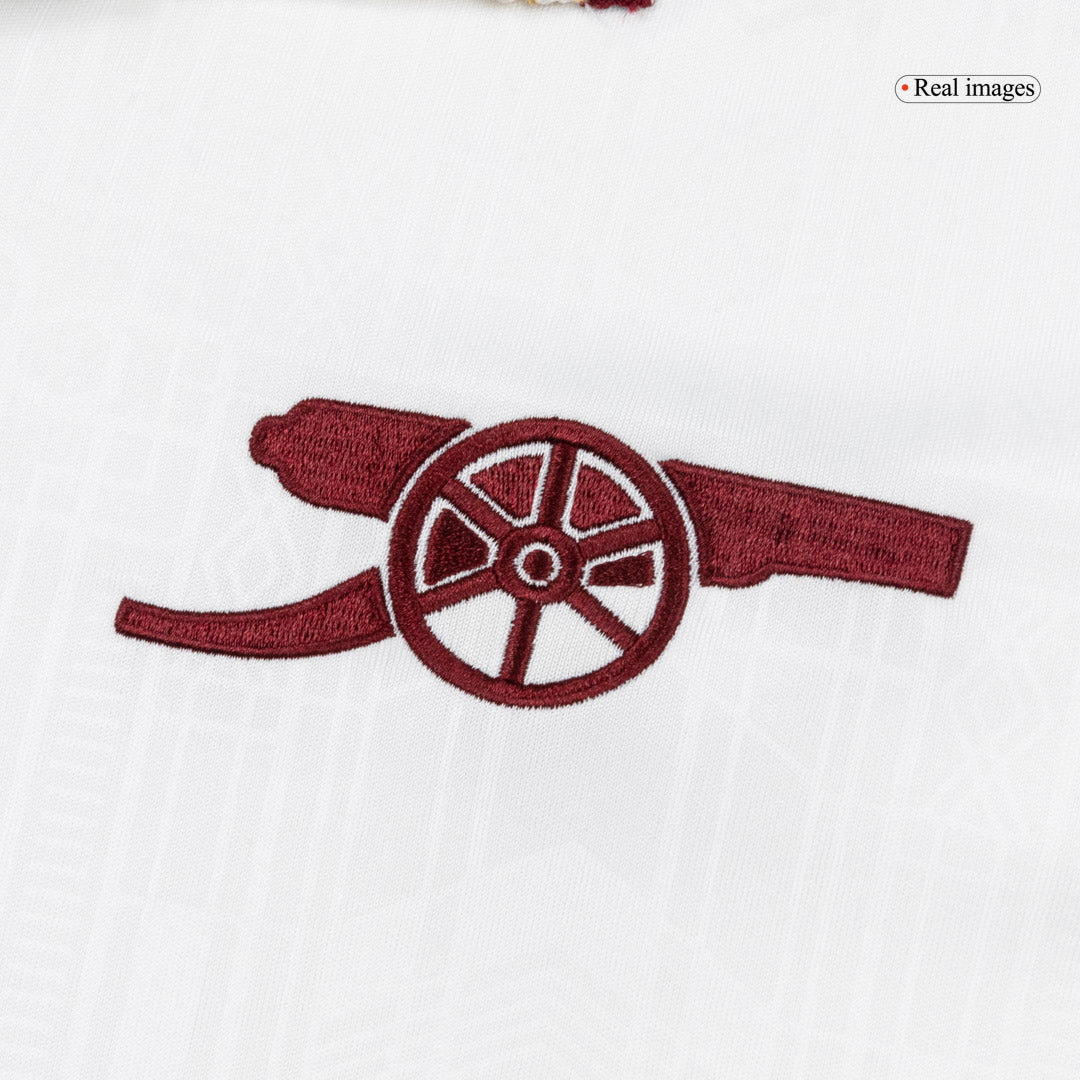 Arsenal Mens Third Away Soccer Kit 2025/26 White