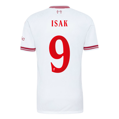 Liverpool Away Soccer Jersey 2026/27 – ISAK #9 – UCL (Player Version)