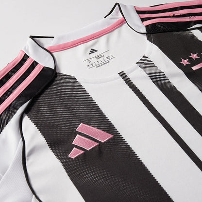 YILDIZ #10 Juventus Mens Home Soccer Jersey 2025/26 Black&White
