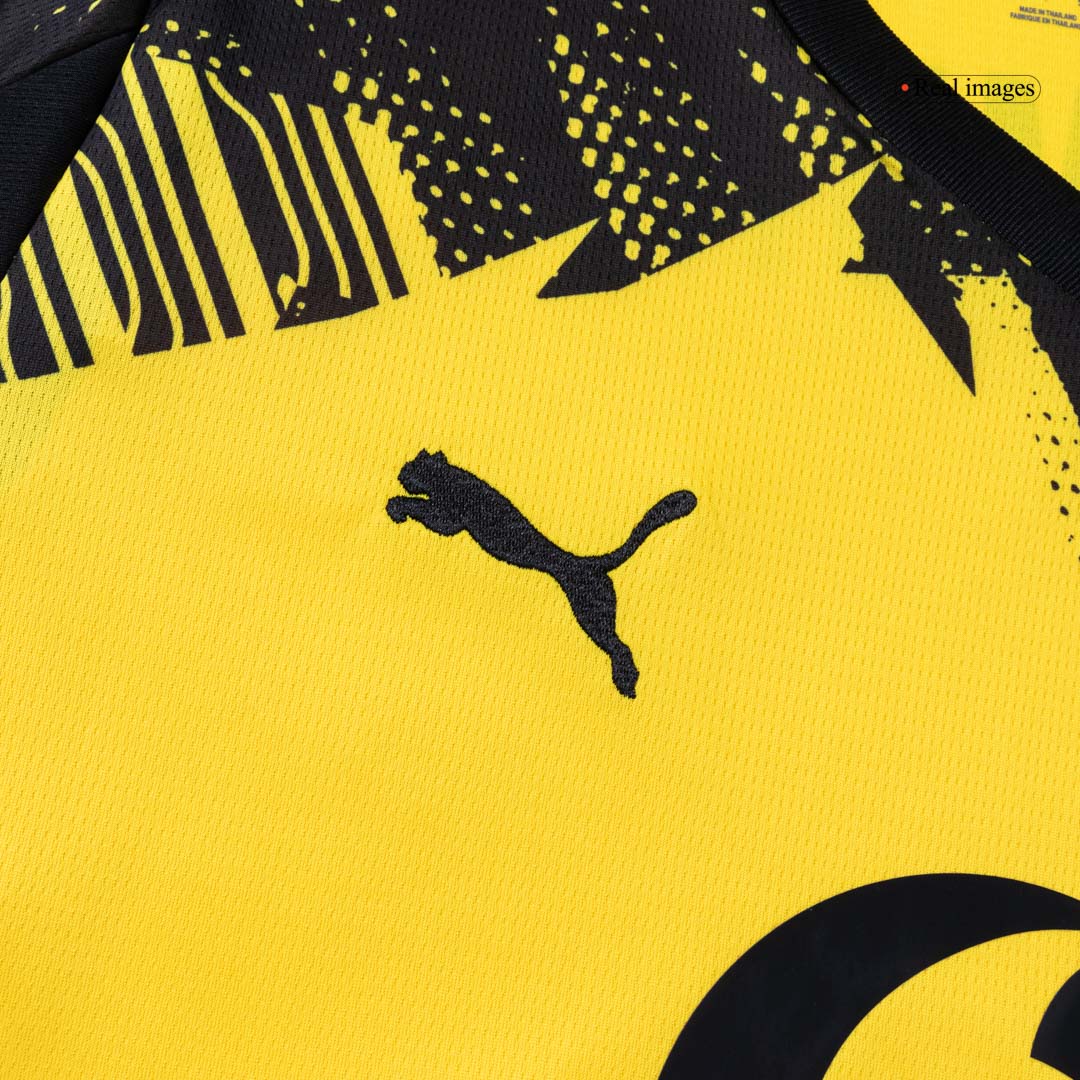 Borussia Dortmund Mens Home Soccer Jersey 2025/26 Yellow