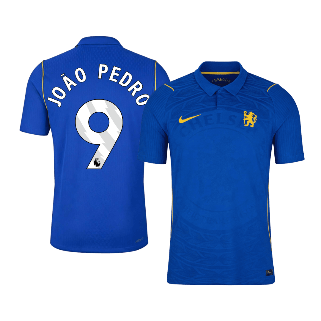 Chelsea Home Soccer Jersey 2026/27 – JOÃO PEDRO #9 (Player Version)
