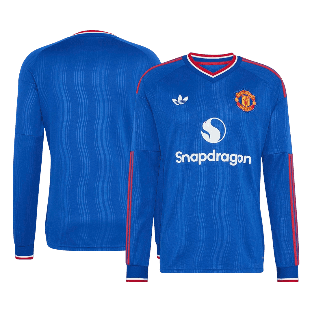 Manchester United Away Long Sleeve Soccer Jersey 2026/27