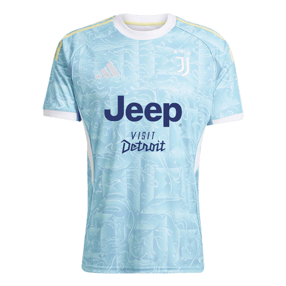 Juventus Mens Away Soccer Jersey 2025/26 Blue