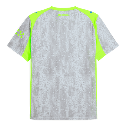 Manchester City Mens Third Away Soccer Full Set 2025/26 Gray