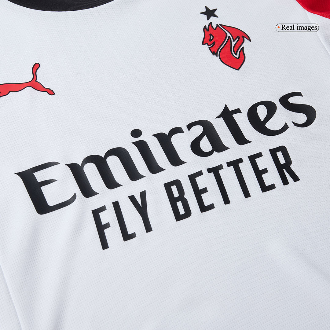 AC Milan Mens Away Soccer Jersey 2025/26 White