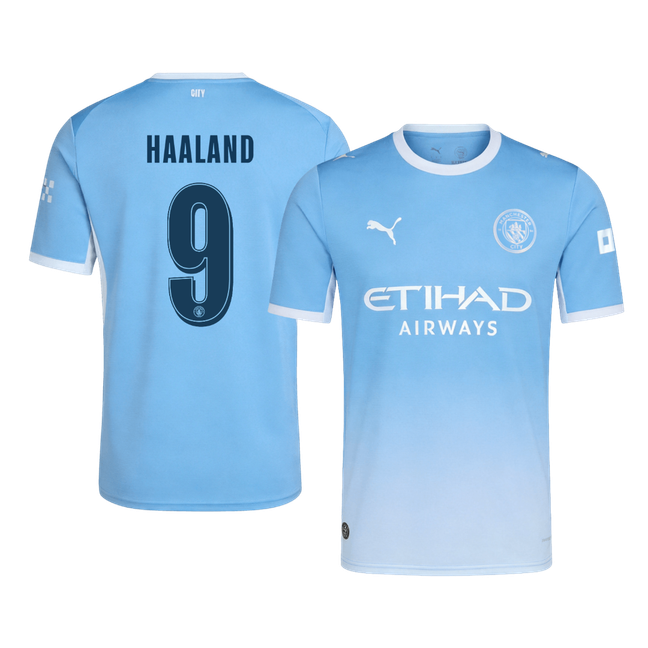 Manchester City Home Soccer Jersey 2026/27 – HAALAND #9 – UCL