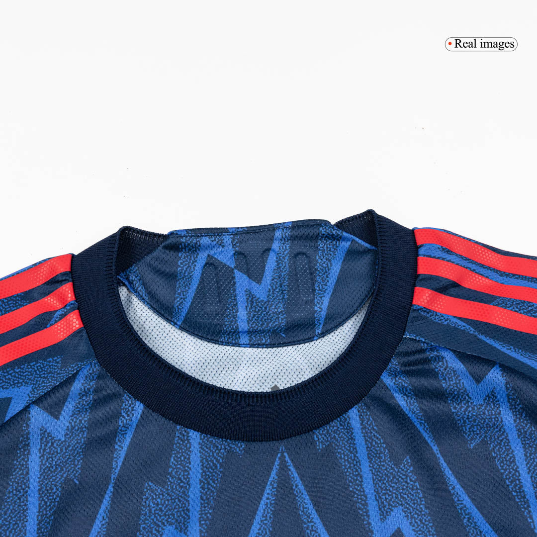 ØDEGAARD #8 Arsenal Mens Away Soccer Jersey 2025/26 Blue - Player Version