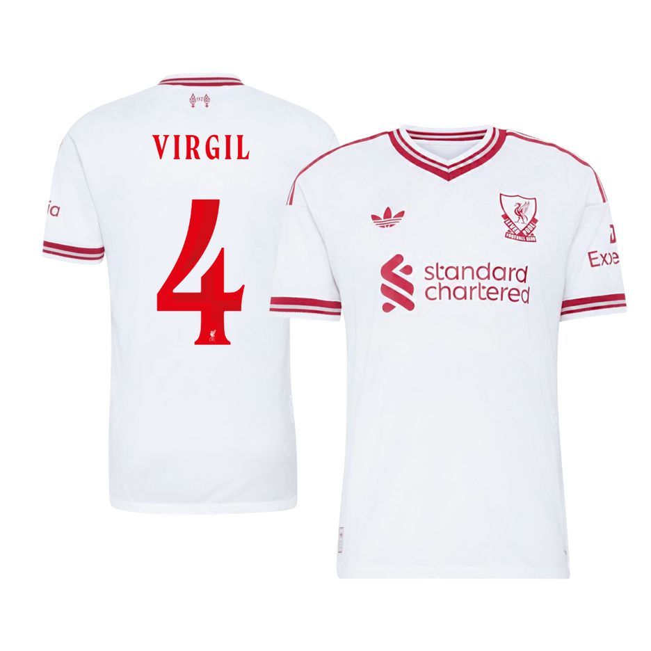 Liverpool Away Soccer Jersey 2026/27 – VIRGIL #4 – UCL (Player Version)