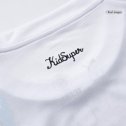 REIJNDERS #4 Manchester City Mens Soccer Jersey World Cup KidSuper 2025/26 White