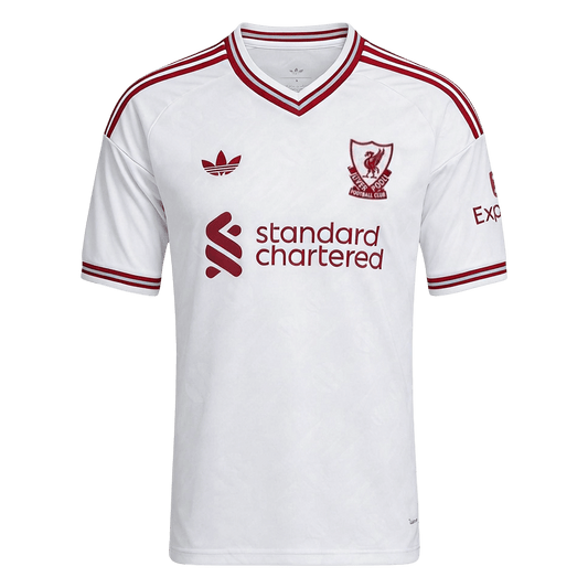 Liverpool Mens Away Soccer Jersey 2026/27 White