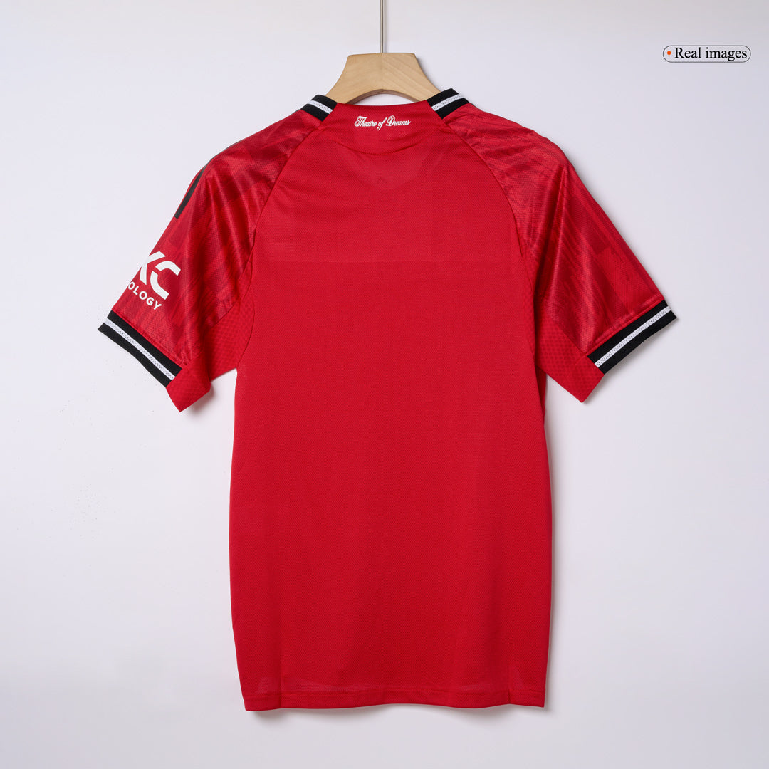Manchester United Mens Home Soccer Jersey 2025/26 Red - Player Version