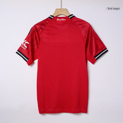 B.FERNANDES #8 Manchester United Mens Home Soccer Jersey 2025/26 Red - Player Version