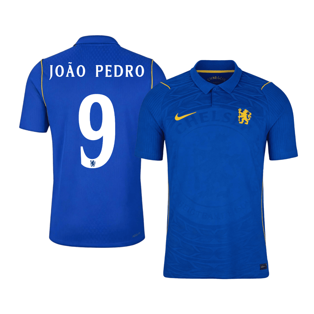 Chelsea Home Soccer Jersey 2026/27 – JOÃO PEDRO #9 – UCL (Player Version)