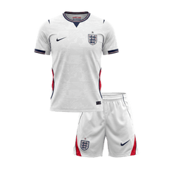 England Kids Home Soccer Kit World Cup 2026 White