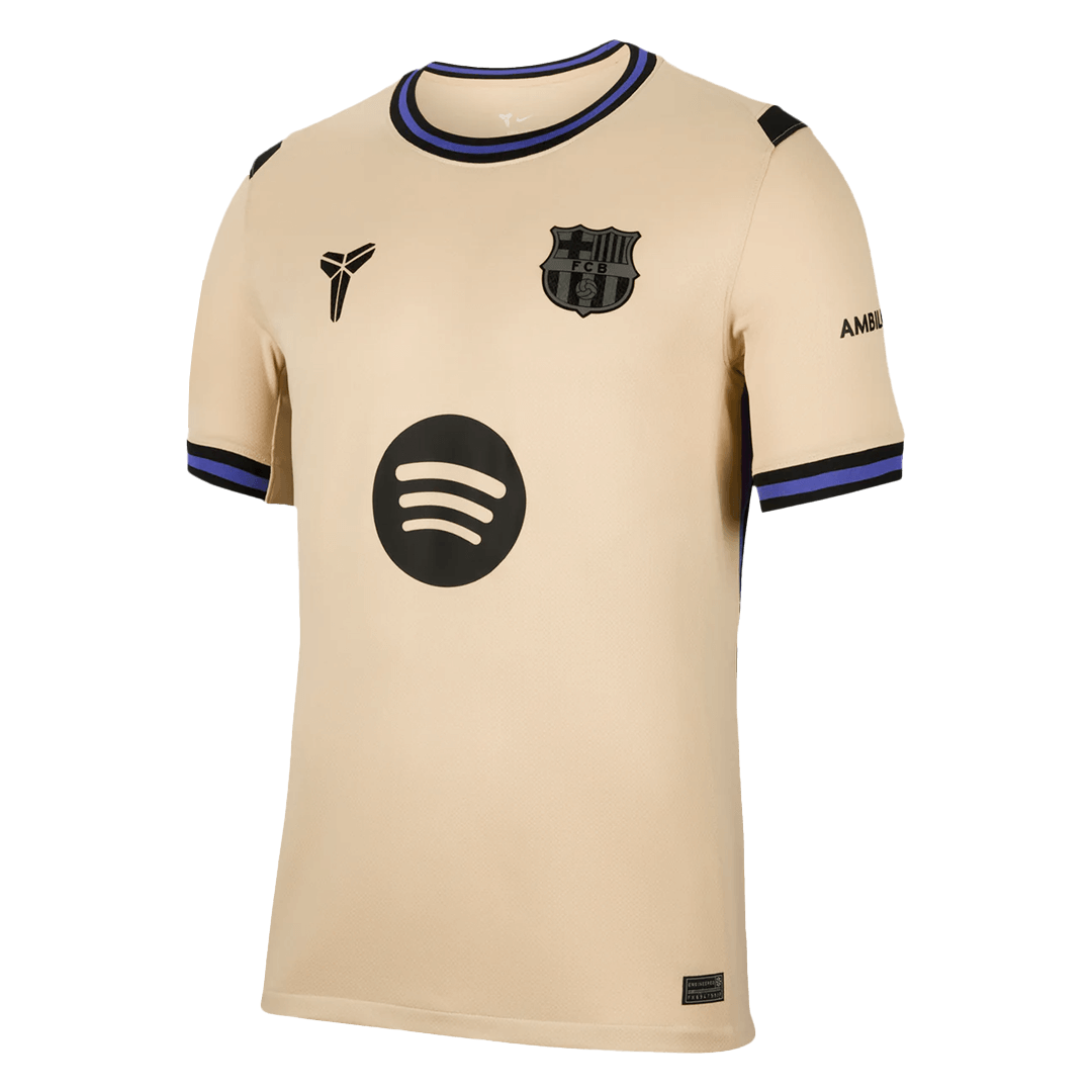 ROONY #28 Barcelona Mens Away Soccer Jersey 2025/26 Yellow