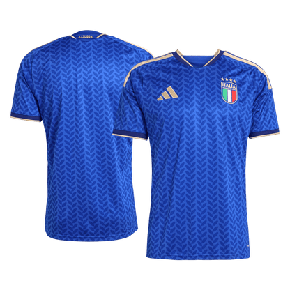 Italy Mens Home Soccer Kit World Cup 2026 Blue [PREMIUM]