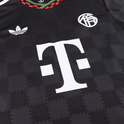Bayern Munich Mens Third Away Soccer Jersey 2025/26 Black