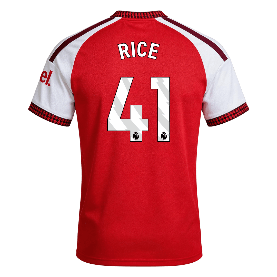 Arsenal Home Soccer Jersey 2026/27 – RICE #41