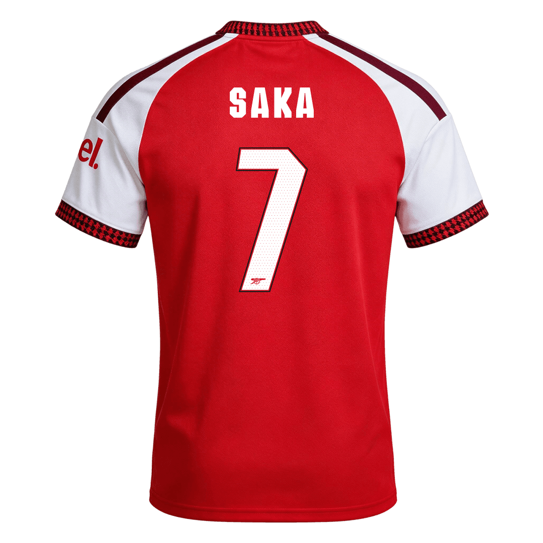 Arsenal Home Soccer Jersey 2026/27 – SAKA #7 – UCL