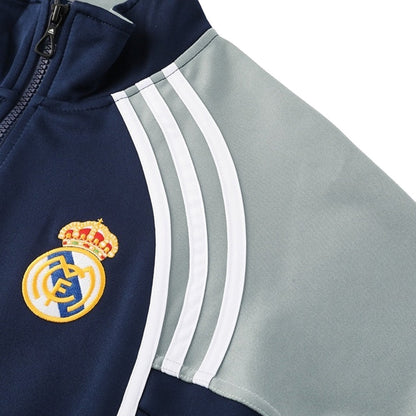 Real Madrid Mens Training Jacket 2025/26 Navy