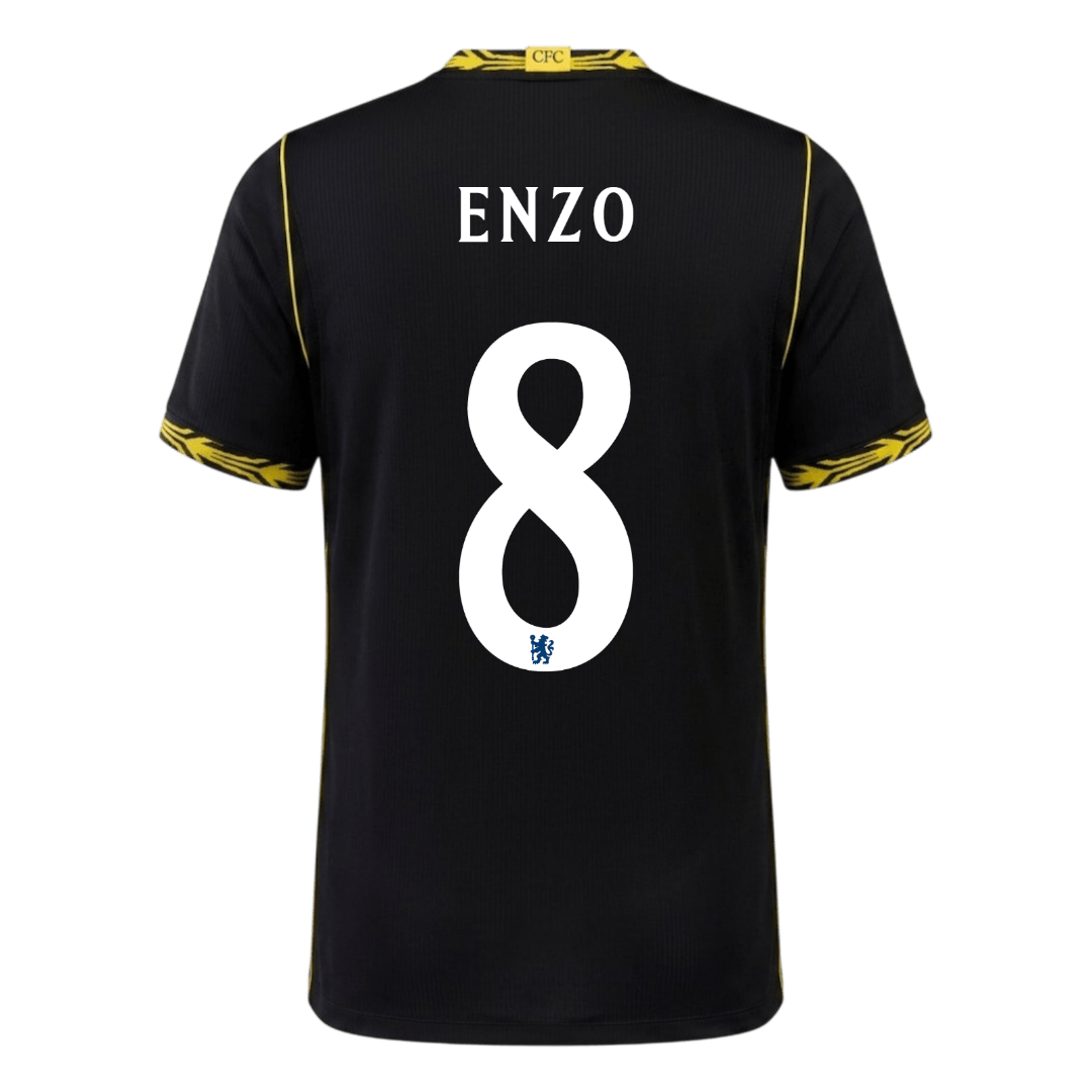 Chelsea Away Soccer Jersey 2026/27 – ENZO #8 – UCL
