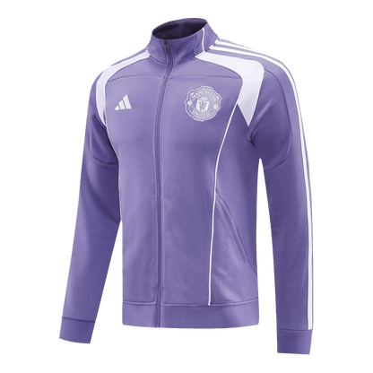 Manchester United Mens Training Jacket 2025/26 Purple