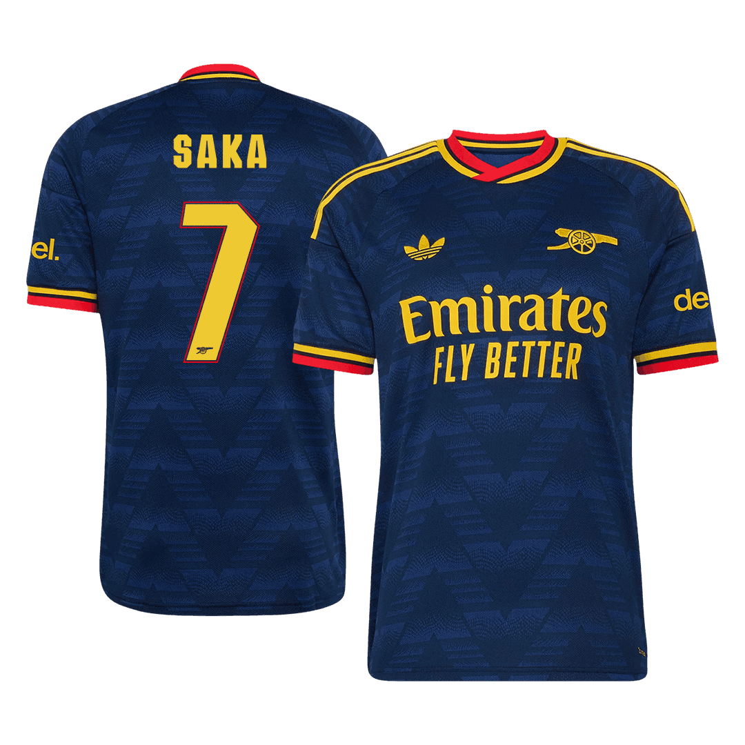 Arsenal Away Soccer Jersey 2026/27 – SAKA #7 – UCL