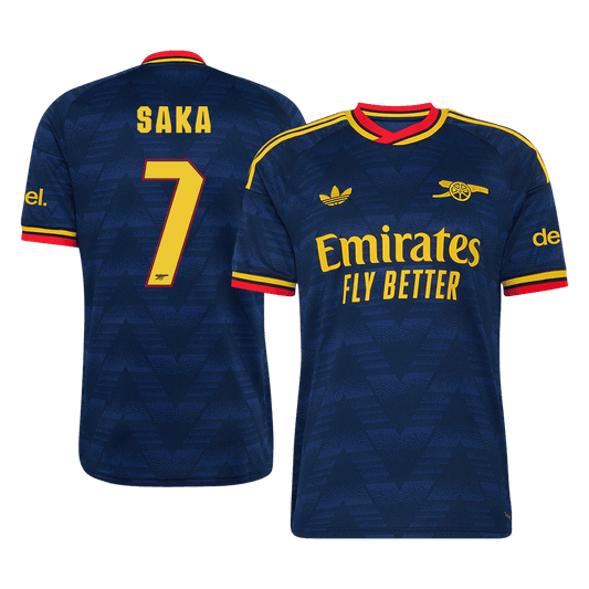 Arsenal Away Soccer Jersey 2026/27 – SAKA #7 – UCL